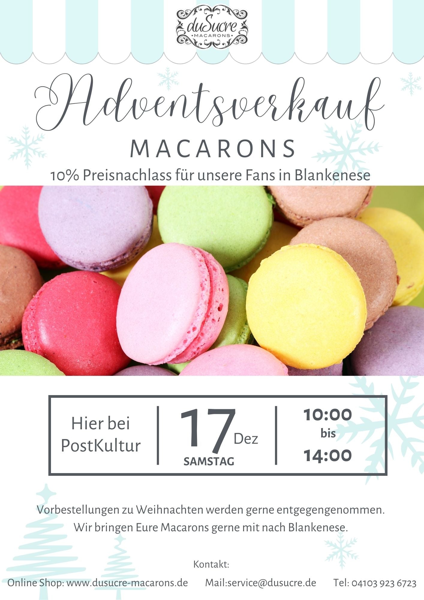 Adventsverkauf in Hamburg Blankenese