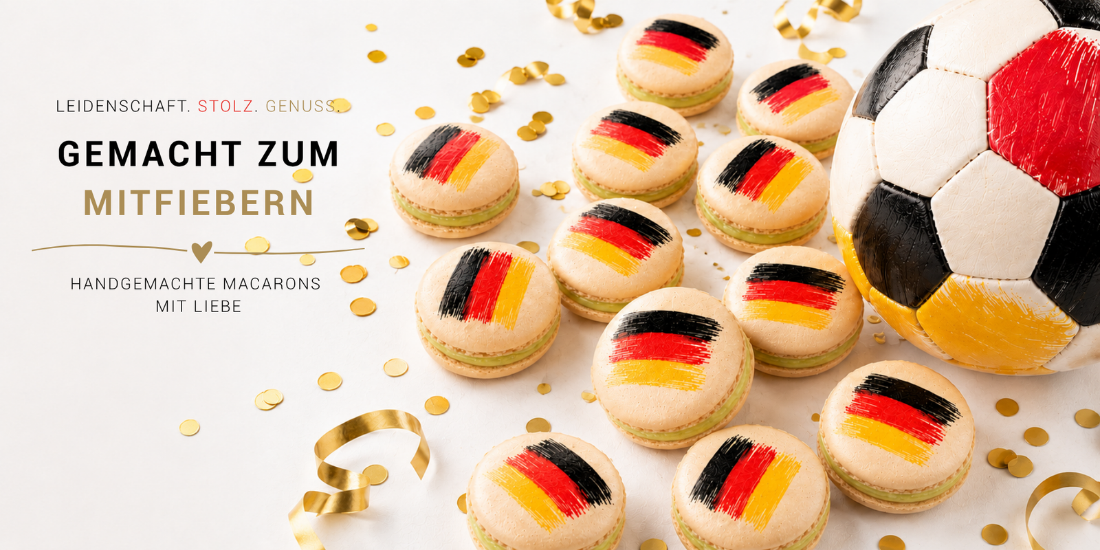 Weltmeister-Macaron: Unser neuer Geschmack zur FIFA World Cup 2026 Saison
