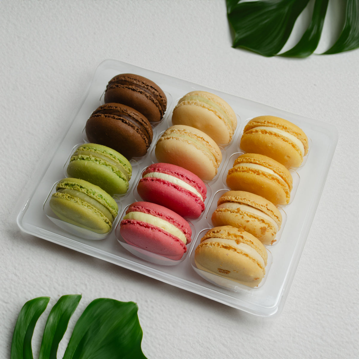 Probierset für Zwei - 12 Macarons