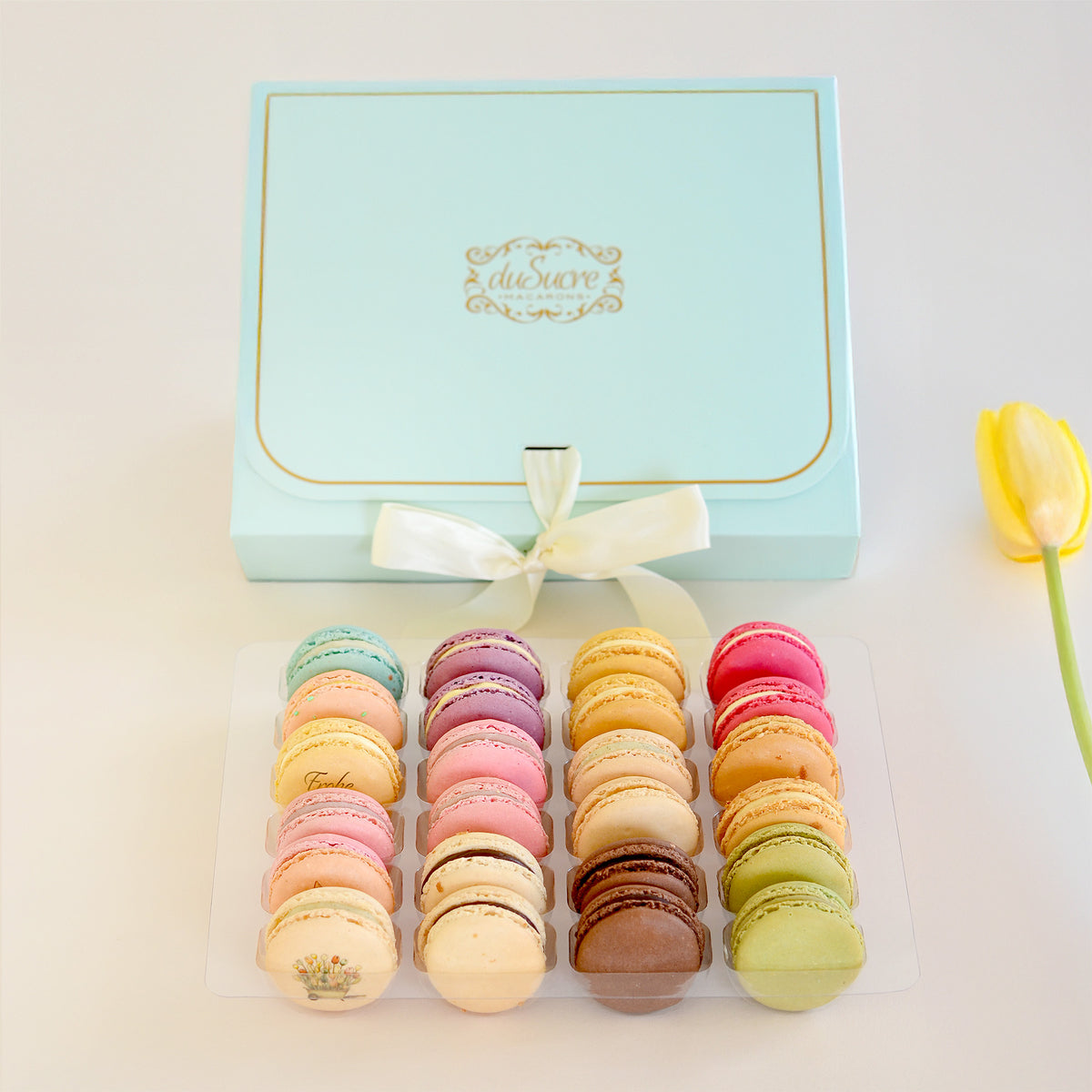 24er Macaron Schachtel - Ostern