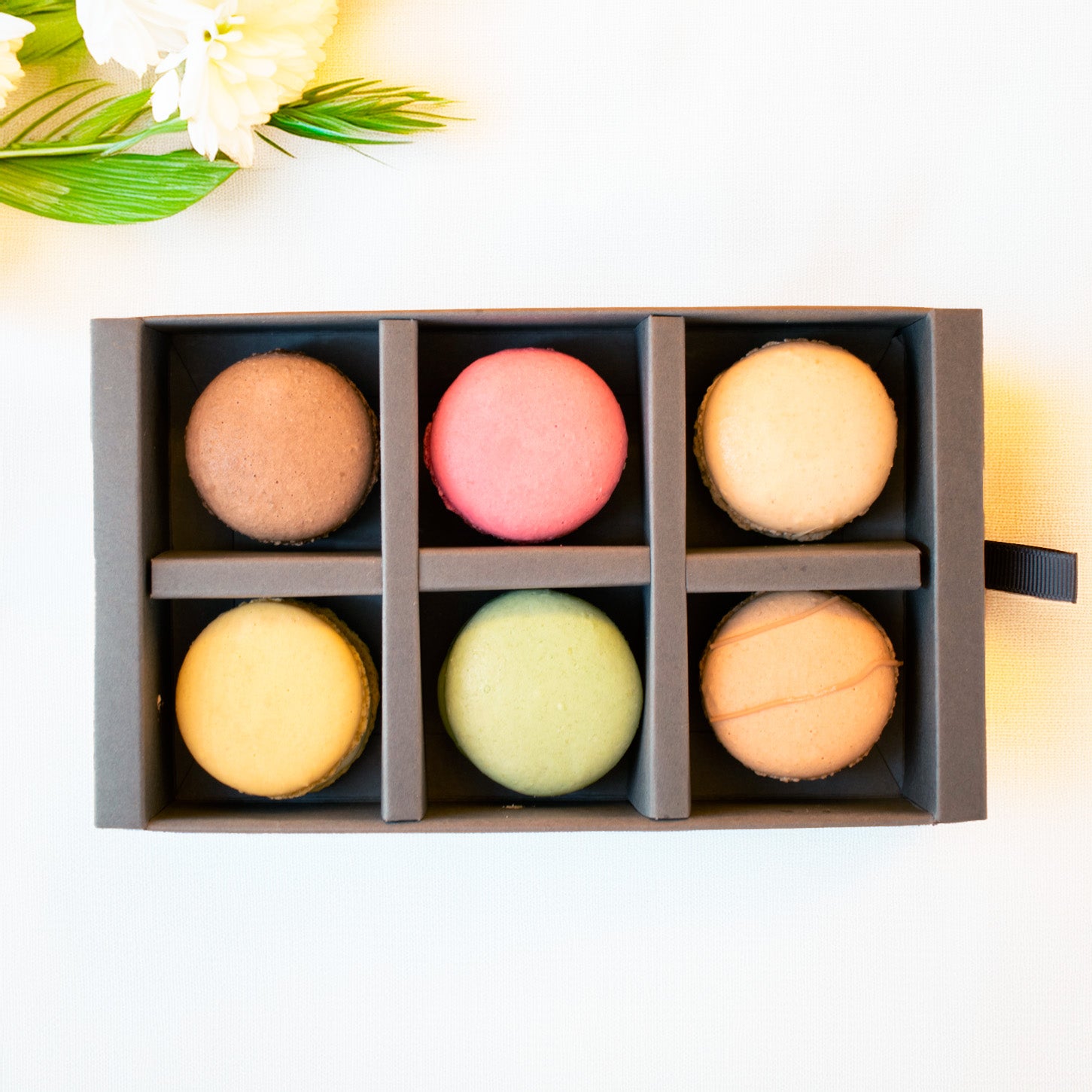 Probierbox: 6 Bestseller-Macarons