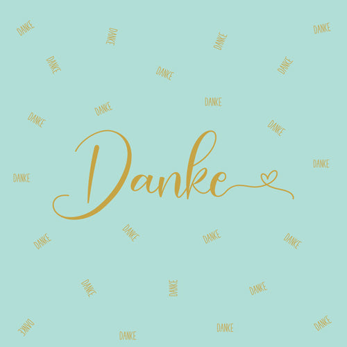 Grußkarte - Danke: Ein liebevolles Zeichen der Wertschätzung