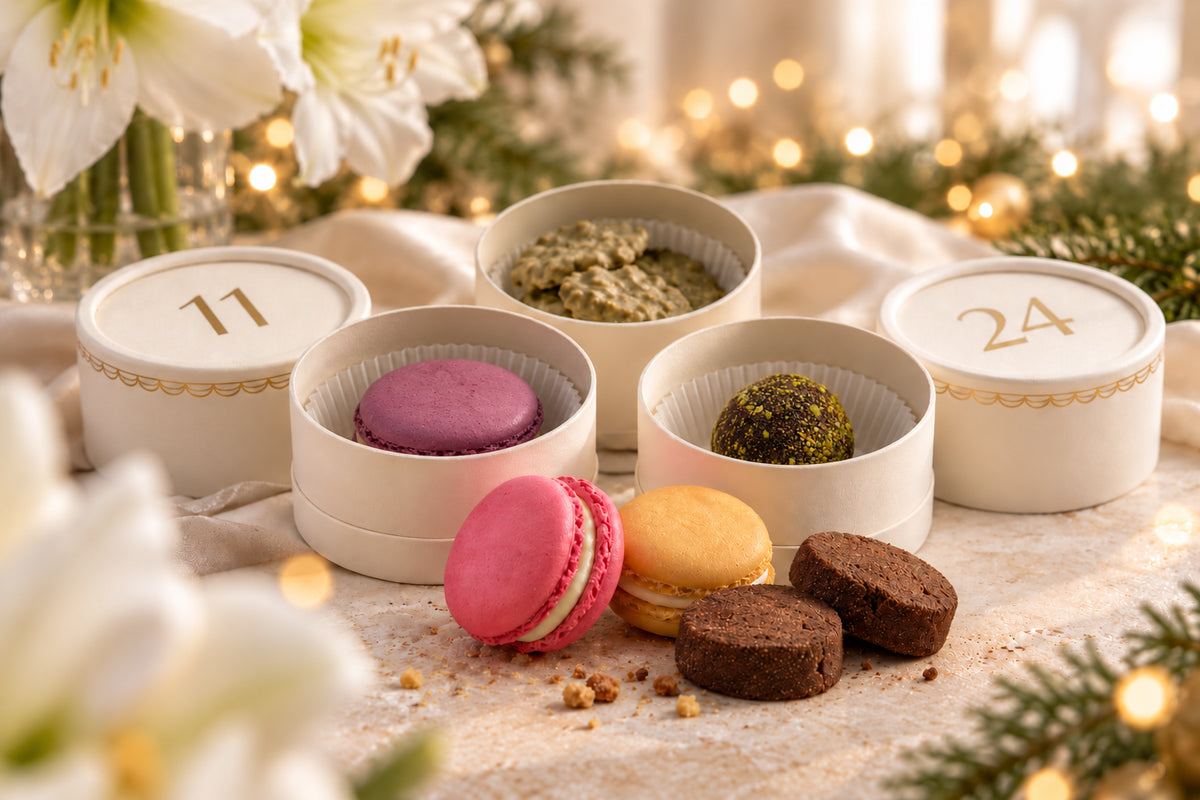 Du kennst unsere Macarons.
Jetzt gibt es mehr.