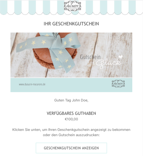 Geschenkgutschein (Digital)