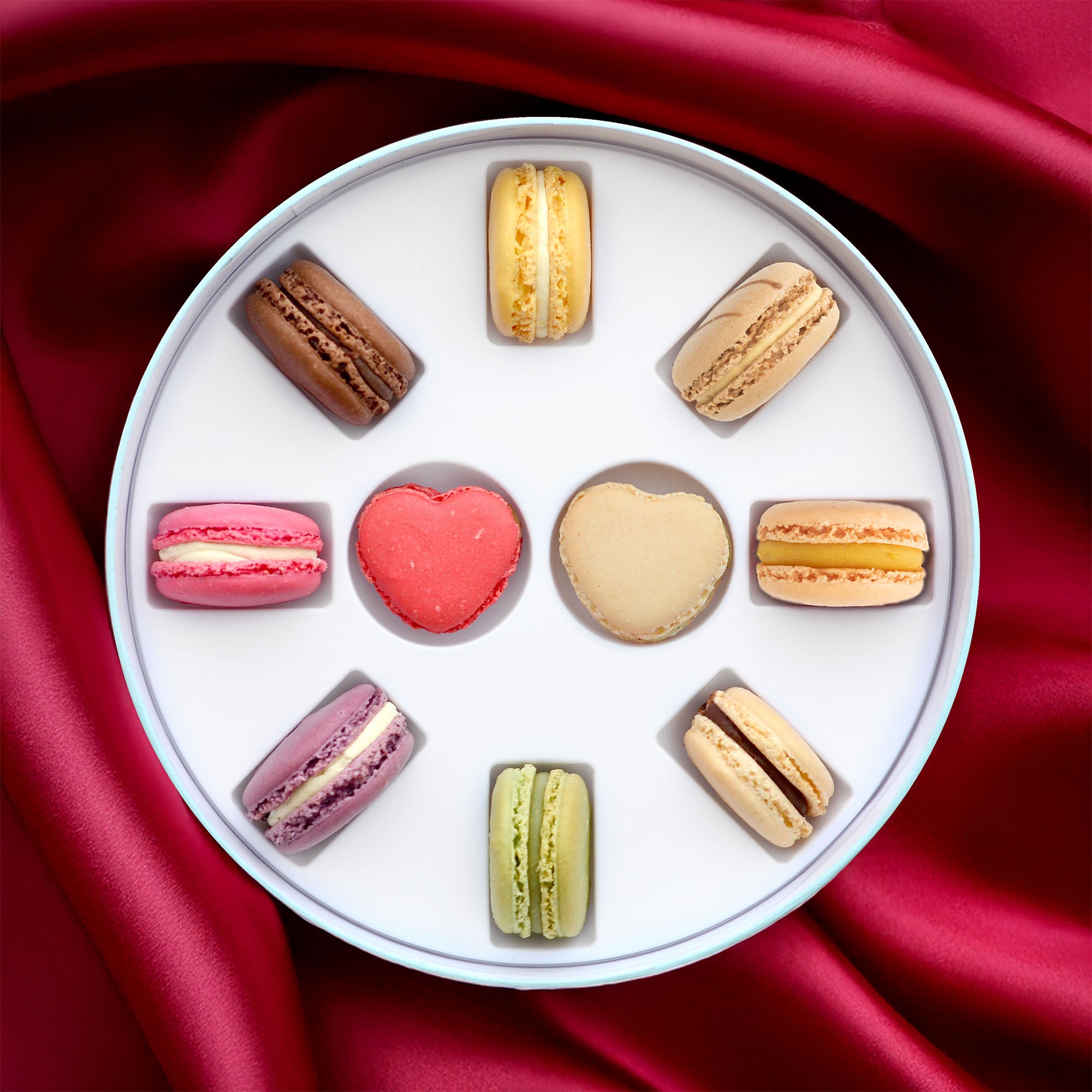 Macaron Geschenkbox  - Love Edition