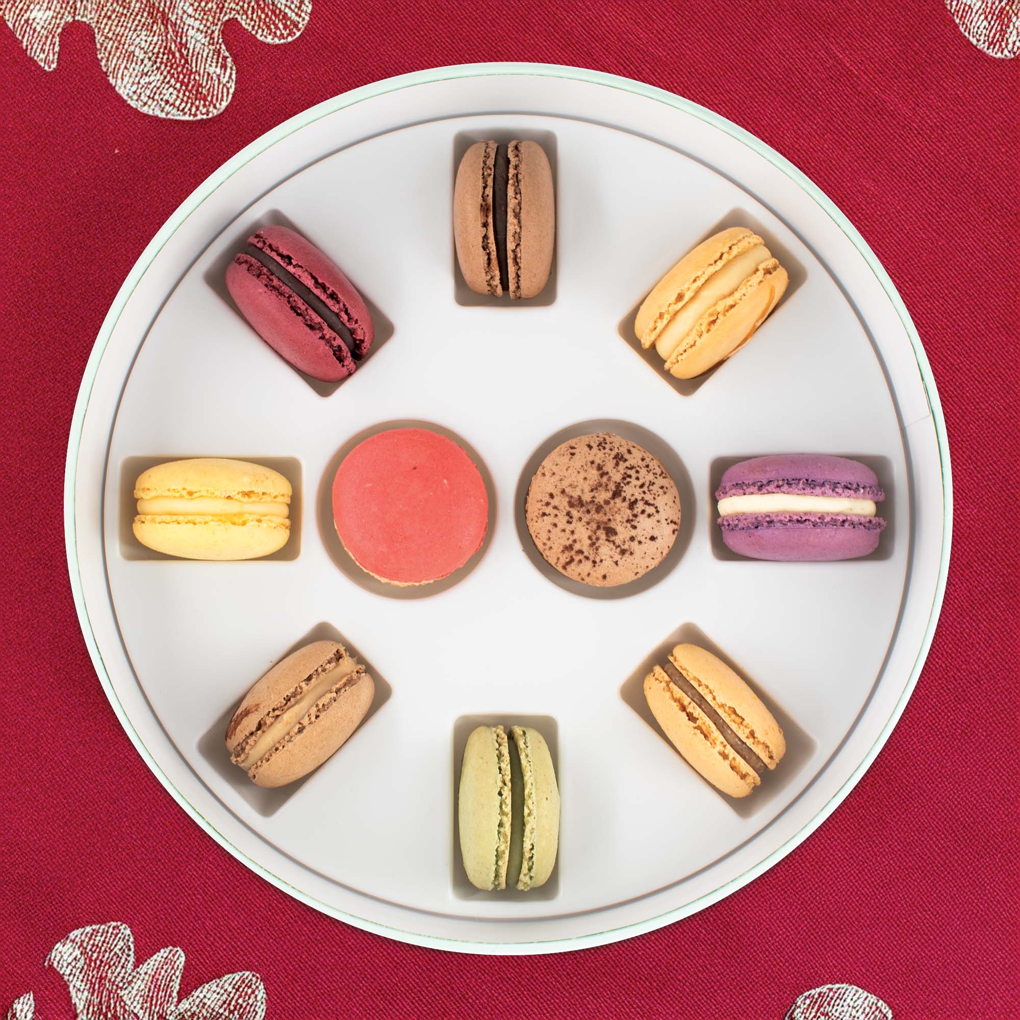 Macaron Geschenkbox  - Winter Edition