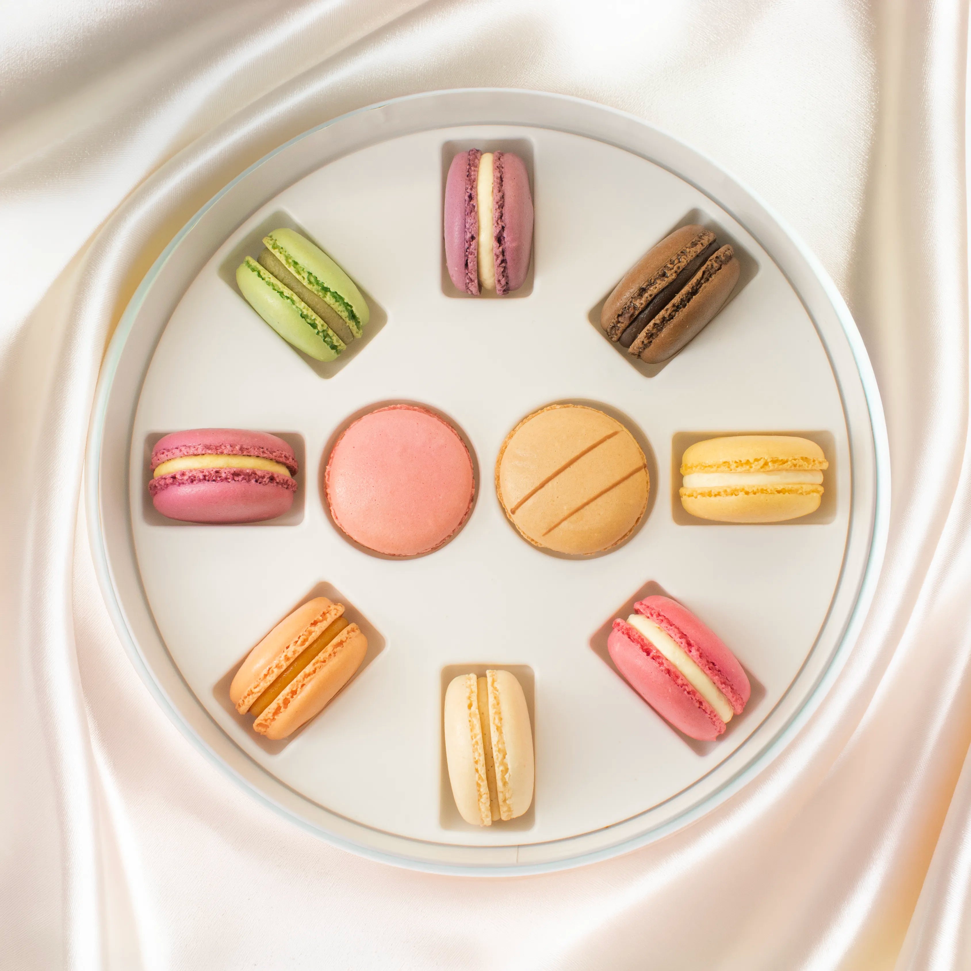 Macaron Geschenkbox - Haus Kollektion