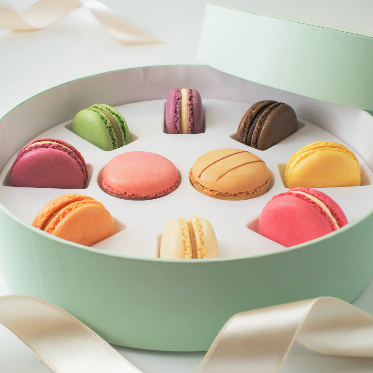 Macaron Geschenkbox - Haus Kollektion