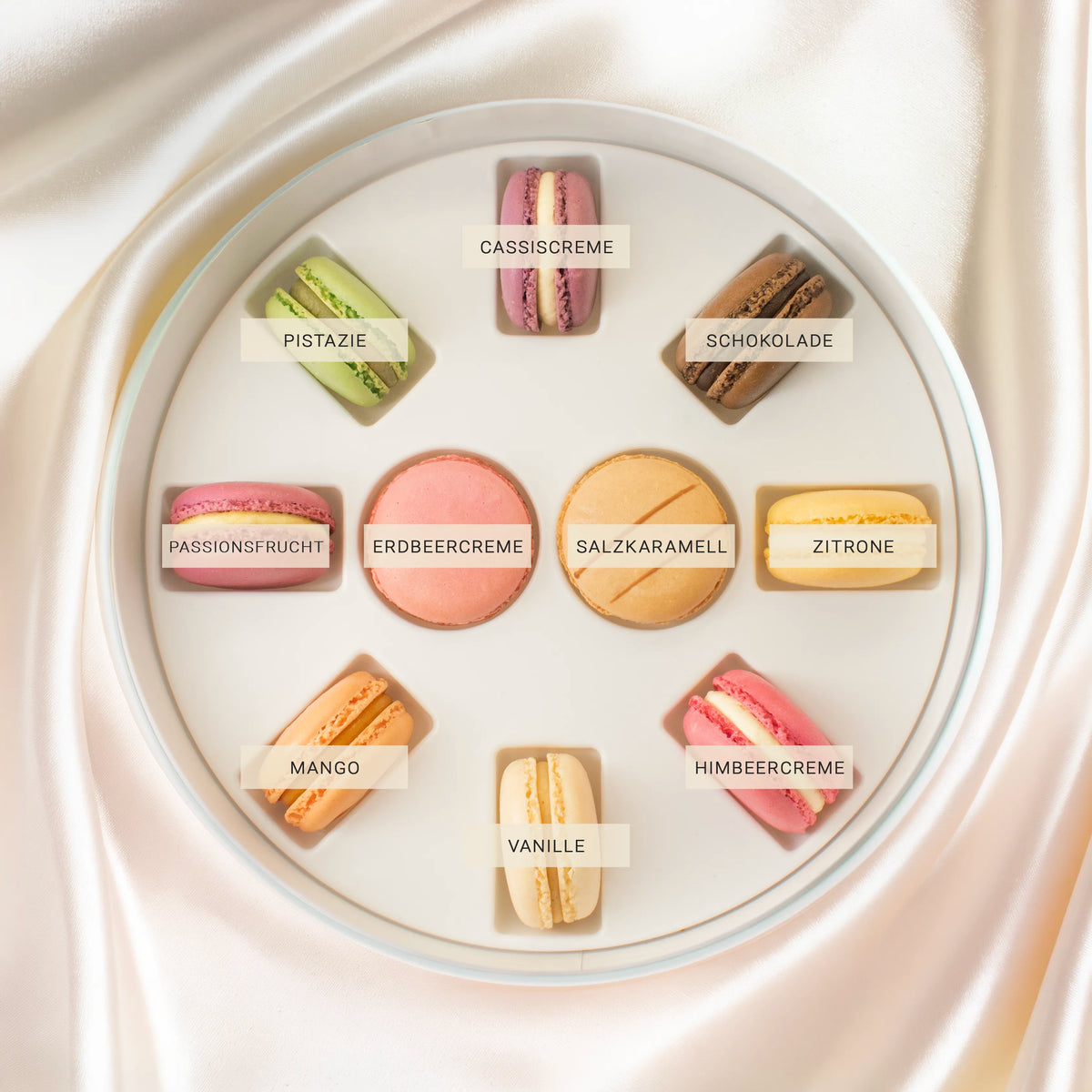 Macaron Geschenkbox - Haus Kollektion