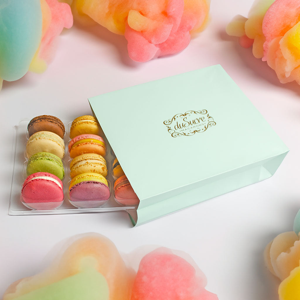 Entdecker-Set – 12er Macaron-Auswahl