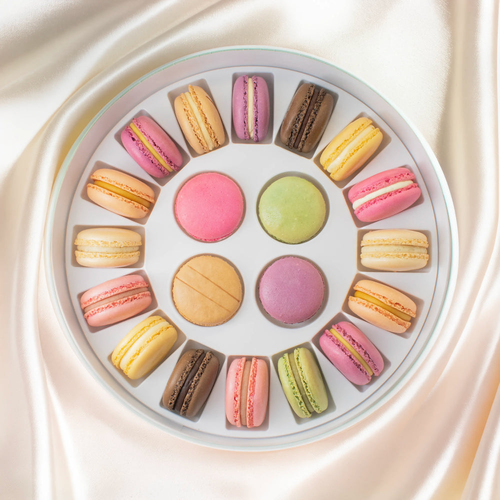große Macaron Geschenkbox  - Haus Kollektion