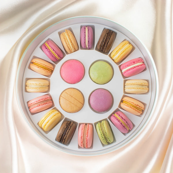 große Macaron Geschenkbox  - Haus Kollektion