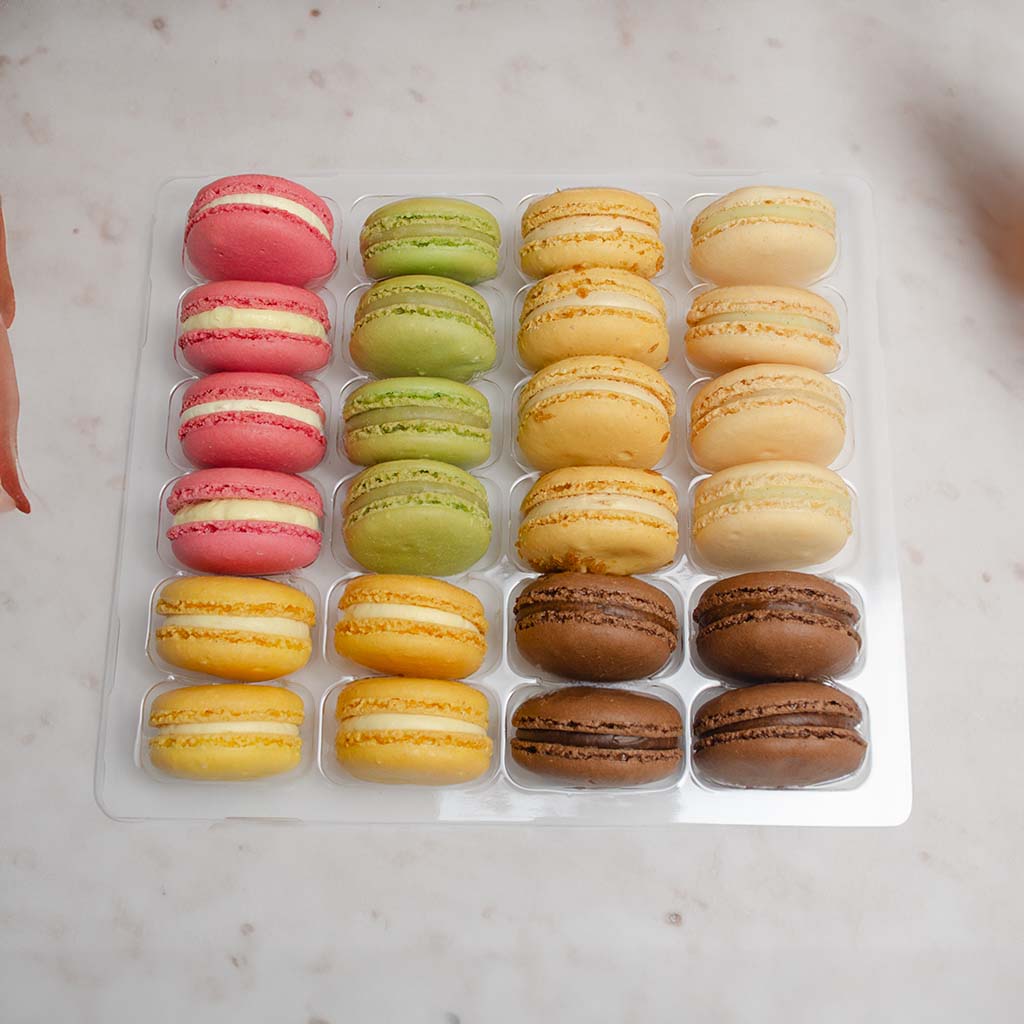 aufbewahrung macarons Family-Set – 24 Macarons für alle