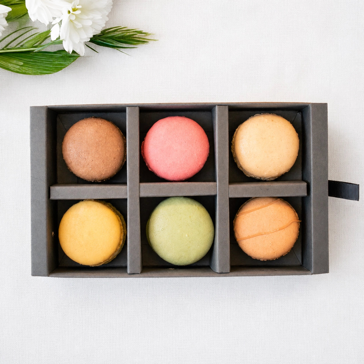 Probierbox: 6 Bestseller-Macarons