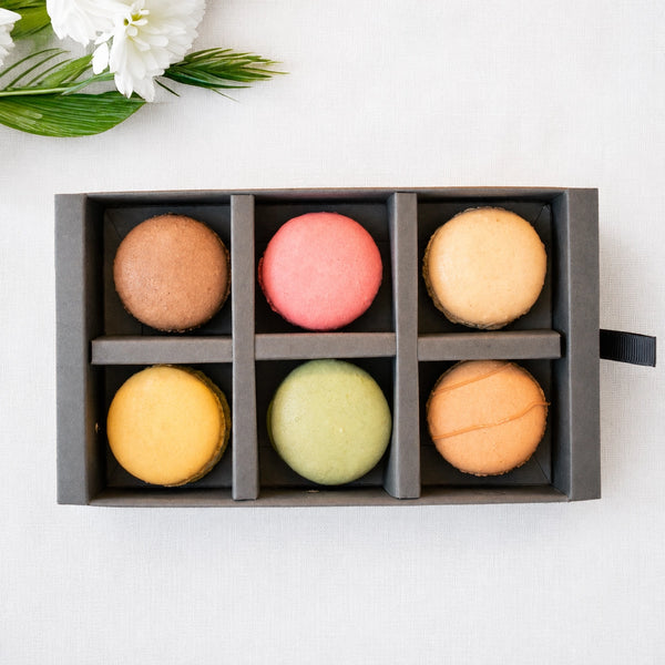 Probierbox: 6 Bestseller-Macarons