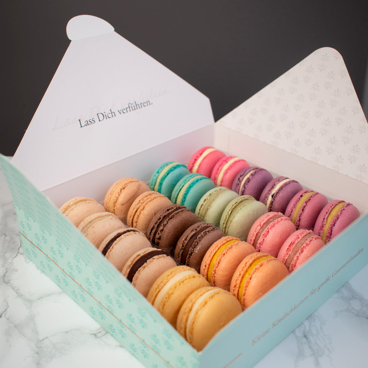 Entdecker-Set – 24 Macarons