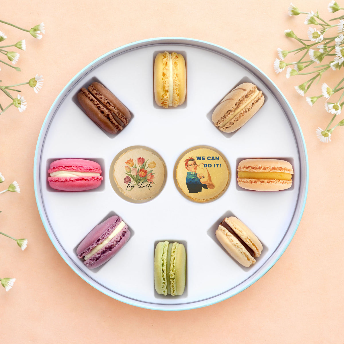 Macaron Geschenkbox - Frauentag Edition