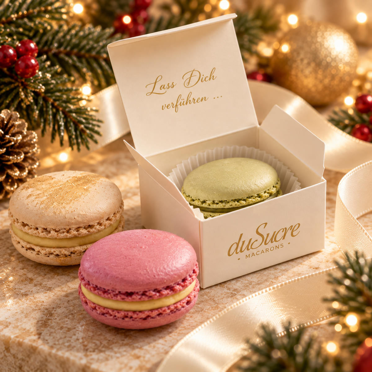 Adventskalender 2026 - Macarons pur