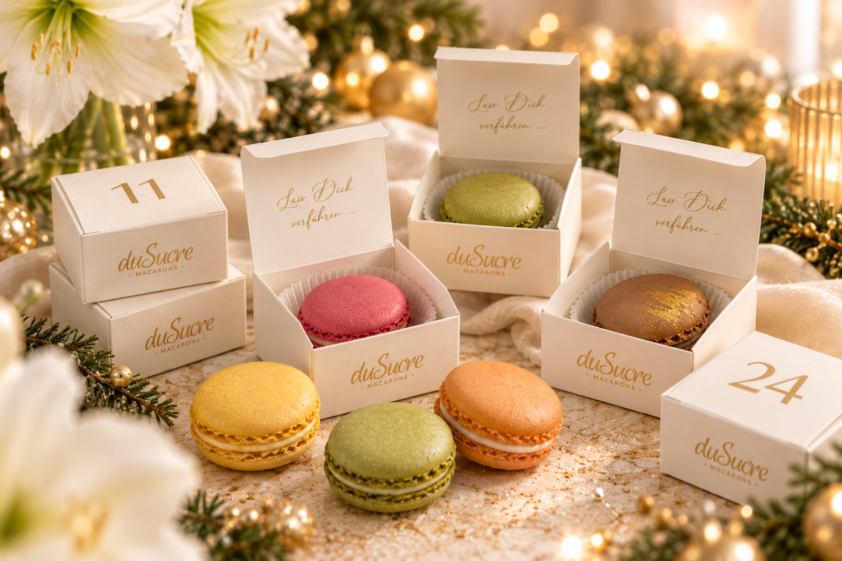 Macarons pur: Jeden Tag
ein Macaron-Moment