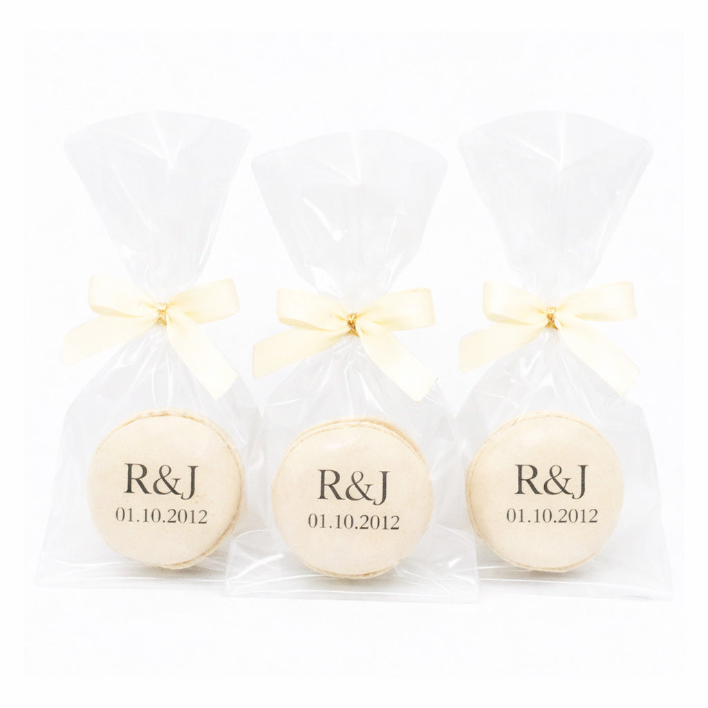 Personalisierte Macarons zur Hochzeit