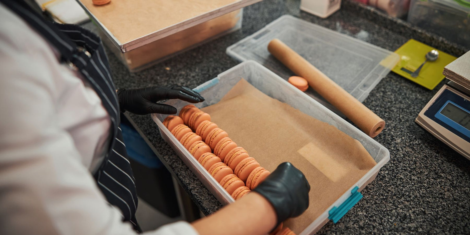 macarons packen