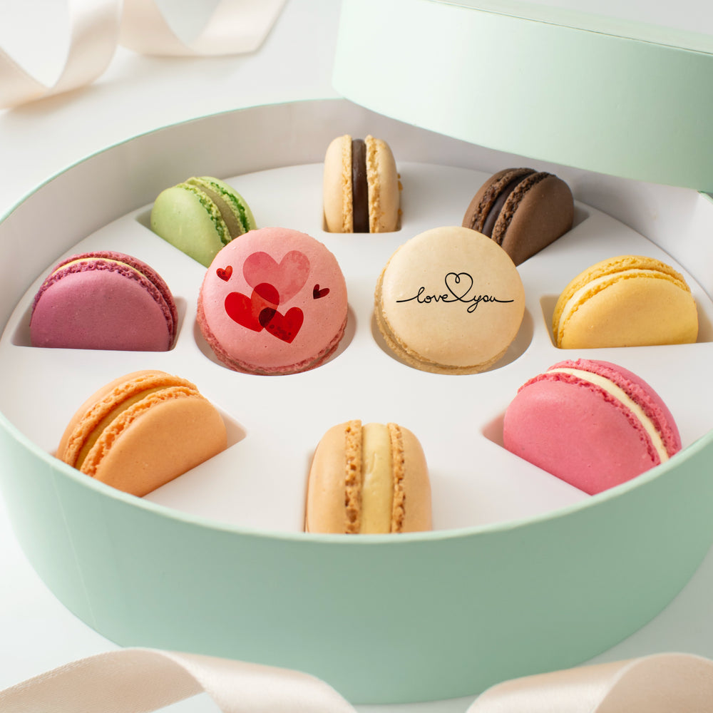 Macaron-Geschenkbox - Lieblingsmensch Edition